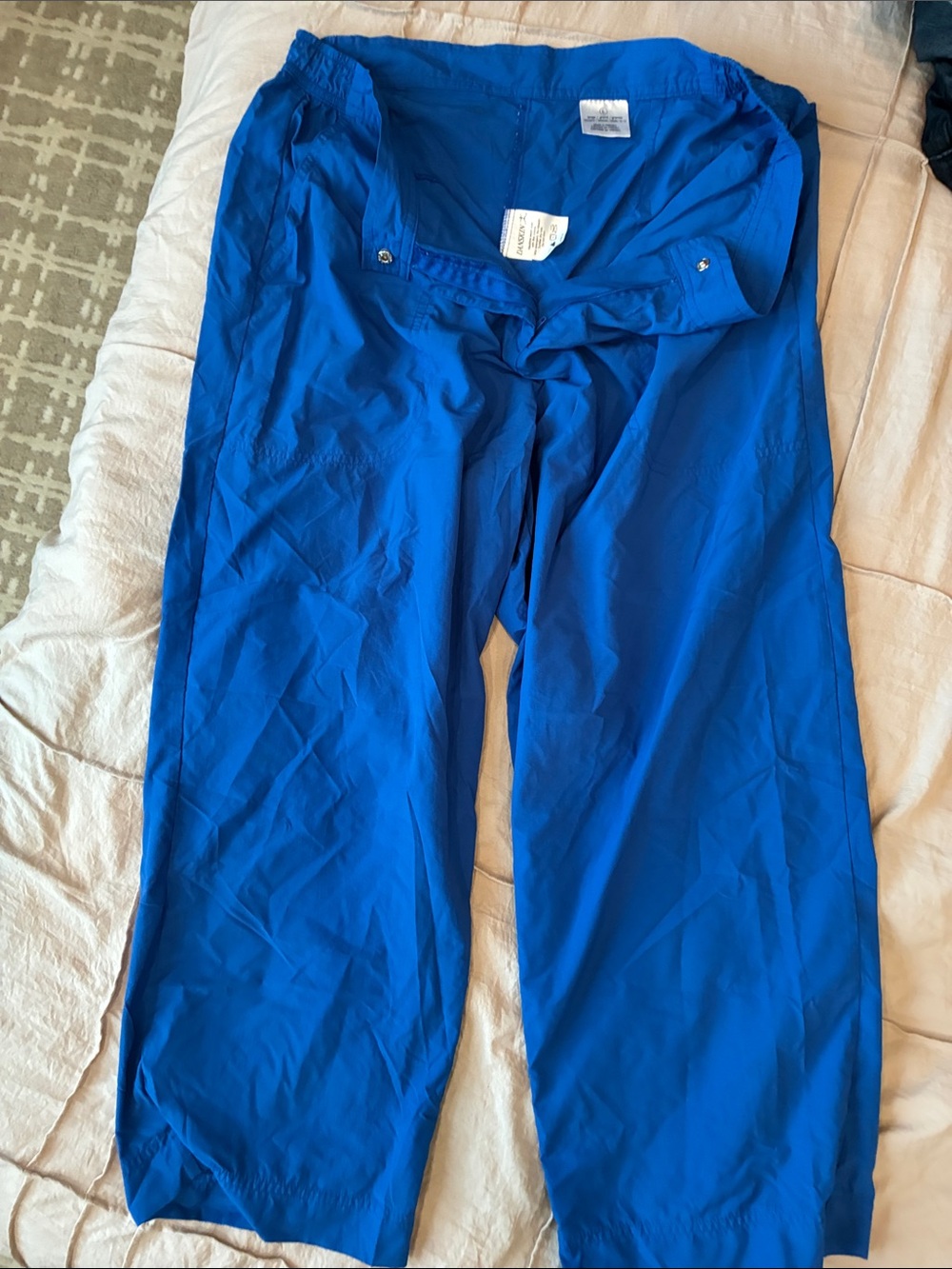 Danskin Royal Blue Women's Jogger lightweight Sweatpants/capris